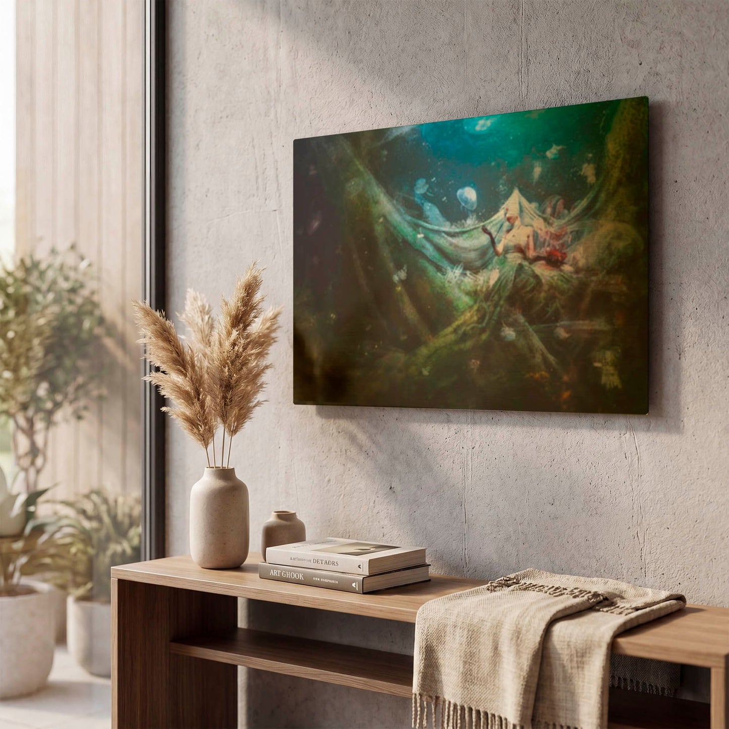'Unravel' By Mario Sanchez Nevado Gold Metal Wall Art