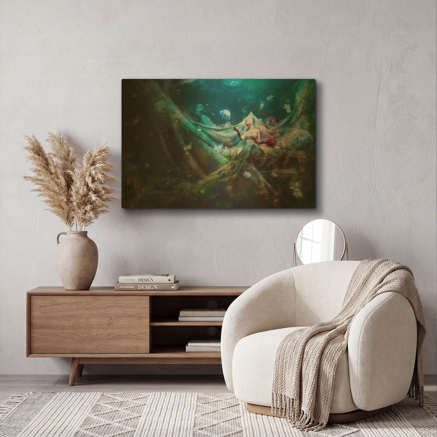 'Unravel' By Mario Sanchez Nevado Gold Metal Wall Art