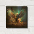 'Constellations Heir' By r3darch0n Gold Metal Wall Art