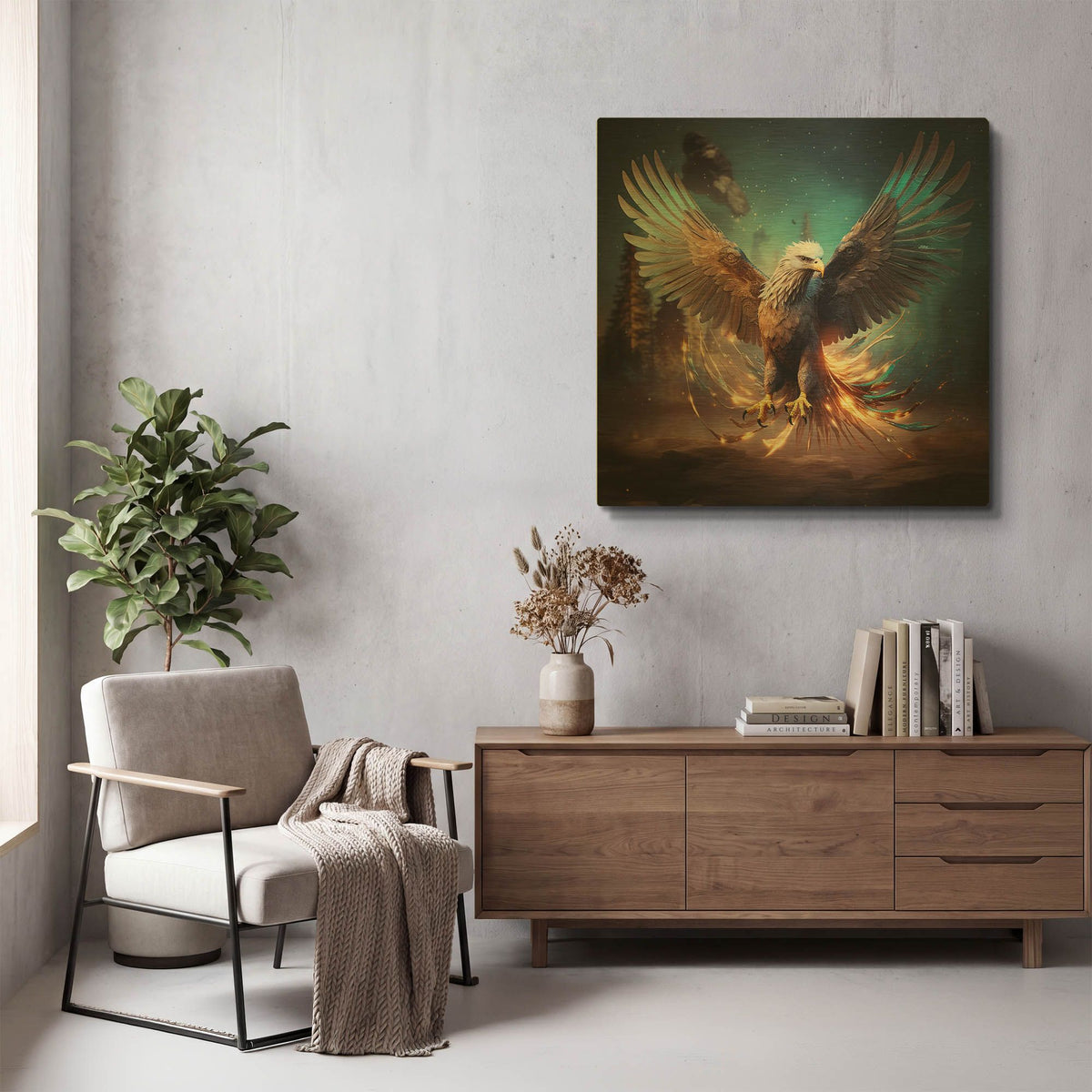 'Constellations Heir' By r3darch0n Gold Metal Wall Art