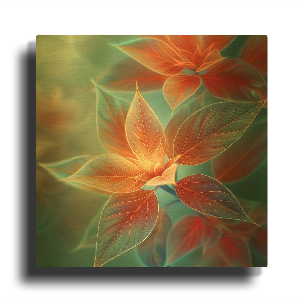 'Coppertone' By r3darch0n Gold Metal Wall Art