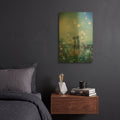 'Couple' By r3darch0n Gold Metal Wall Art