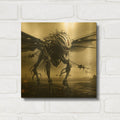 'Dread Horizon' By r3darch0n Gold Metal Wall Art