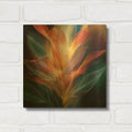 'Ephemeral Grace' By r3darch0n Gold Metal Wall Art