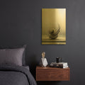 'Excellence' By r3darch0n Gold Metal Wall Art