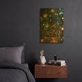 'Graduation' By r3darch0n Gold Metal Wall Art