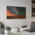 'Lo-Fi Sahara' By r3darch0n Gold Metal Wall Art