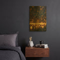 'Memorial' By r3darch0n Gold Metal Wall Art