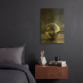 'Mentorship' By r3darch0n Gold Metal Wall Art