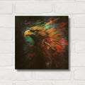 'Nebular Eagles Domain' By r3darch0n Gold Metal Wall Art
