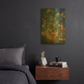 'Newborn' By r3darch0n Gold Metal Wall Art