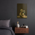 'Passion' By r3darch0n Gold Metal Wall Art