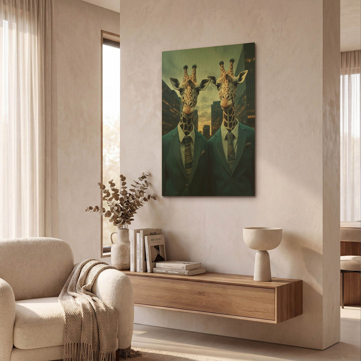 'Skyward Ambitions' By r3darch0n Gold Metal Wall Art