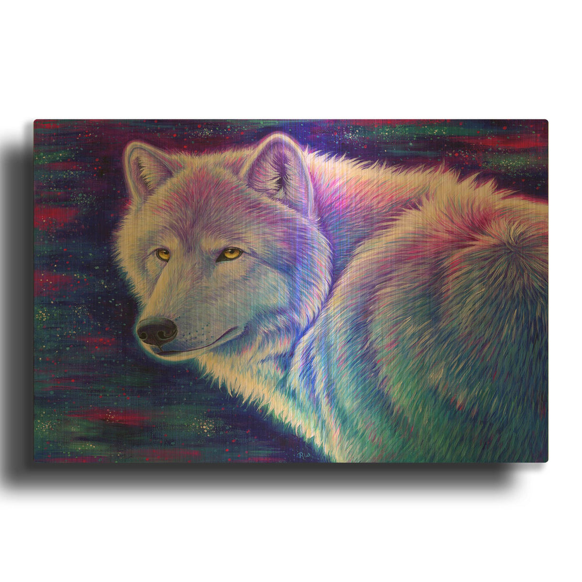 'I Saw You In My Dream' By Rebecca Wang Art Gold Metal Wall Art