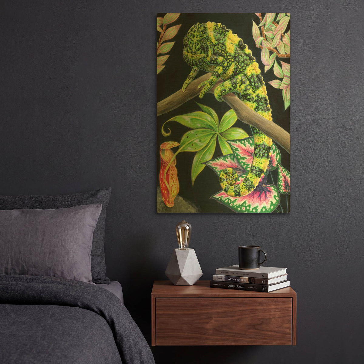 'Meller' By Rebecca Wang Art Gold Metal Wall Art
