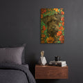 'Bella' By Romantz Art Gold Metal Wall Art