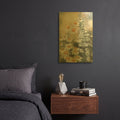 'Daisy Dreams' By Leslie Trimbach Gold Metal Wall Art