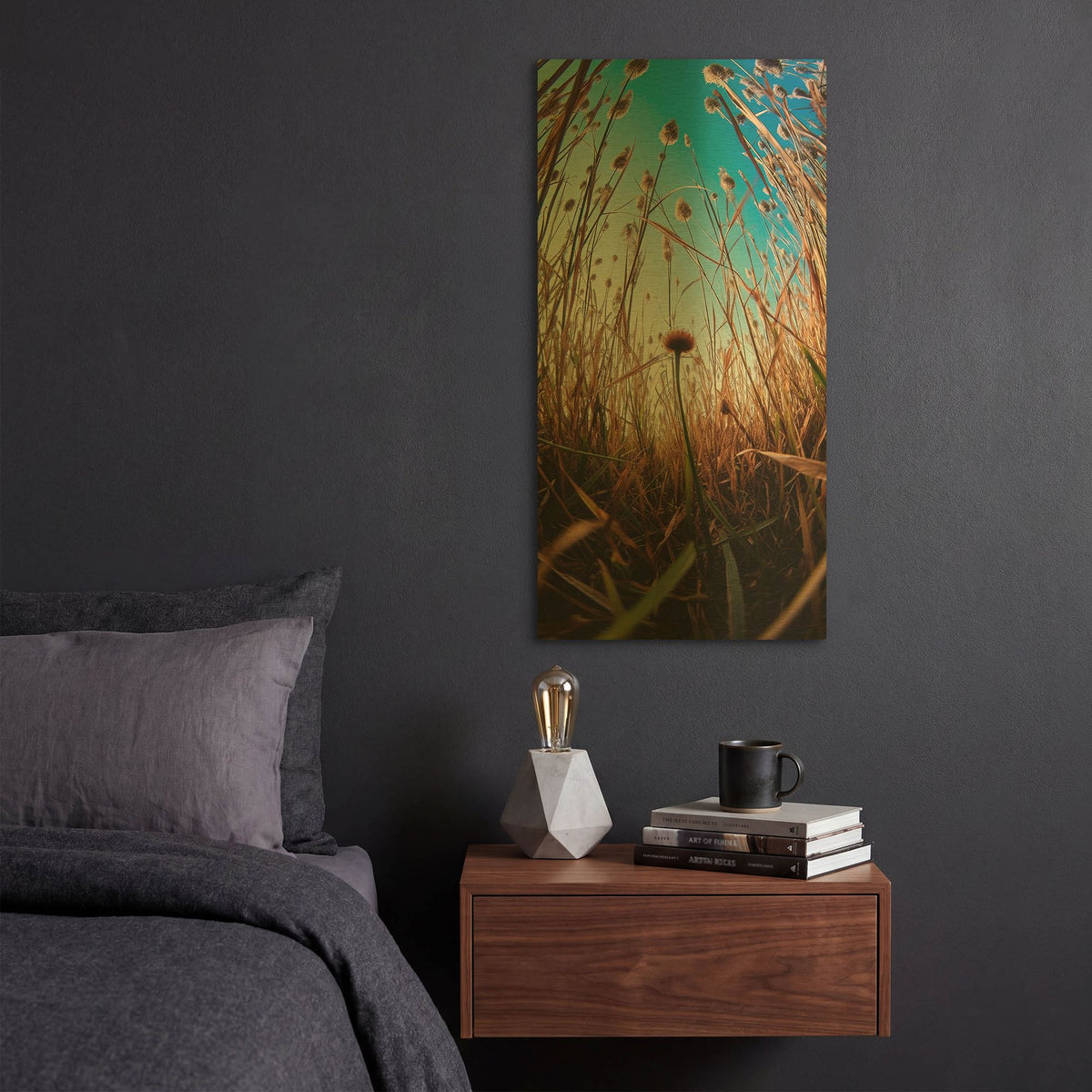 'Daydream' By Decent Exposures Gold Metal Wall Art