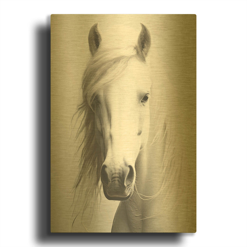 'Dream Ride' By Decent Exposures Gold Metal Wall Art