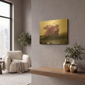 'Eruption' By Decent Exposures Gold Metal Wall Art