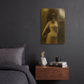 'The Dressing Room' By Decent Exposures Gold Metal Wall Art