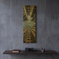 'Up' By Decent Exposures Gold Metal Wall Art