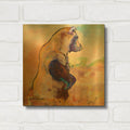 'Natural Power' By Pat Saunders-White Gold Metal Wall Art