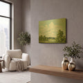 'Big Blue Sky' By Tanya Nyp Gold Metal Wall Art