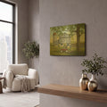 'Called in for Dinner' By Tanya Nyp Gold Metal Wall Art
