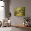 'Stone Bridge' By Tanya Nyp Gold Metal Wall Art