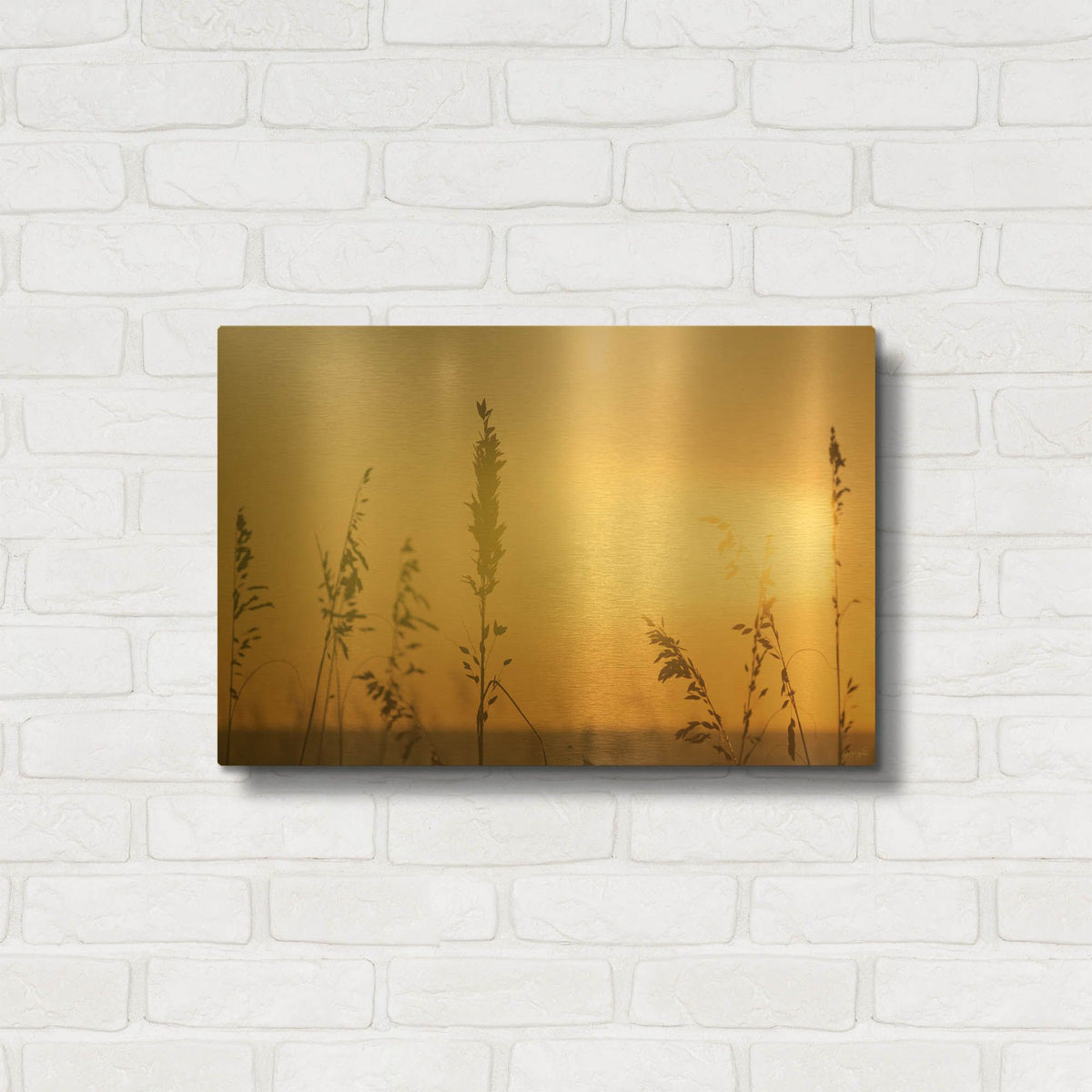 'Beam of Light' By Life BeautifuLEE Gold Metal Wall Art