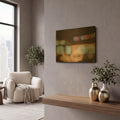 'Bokeh Landscape' By Life BeautifuLEE Gold Metal Wall Art