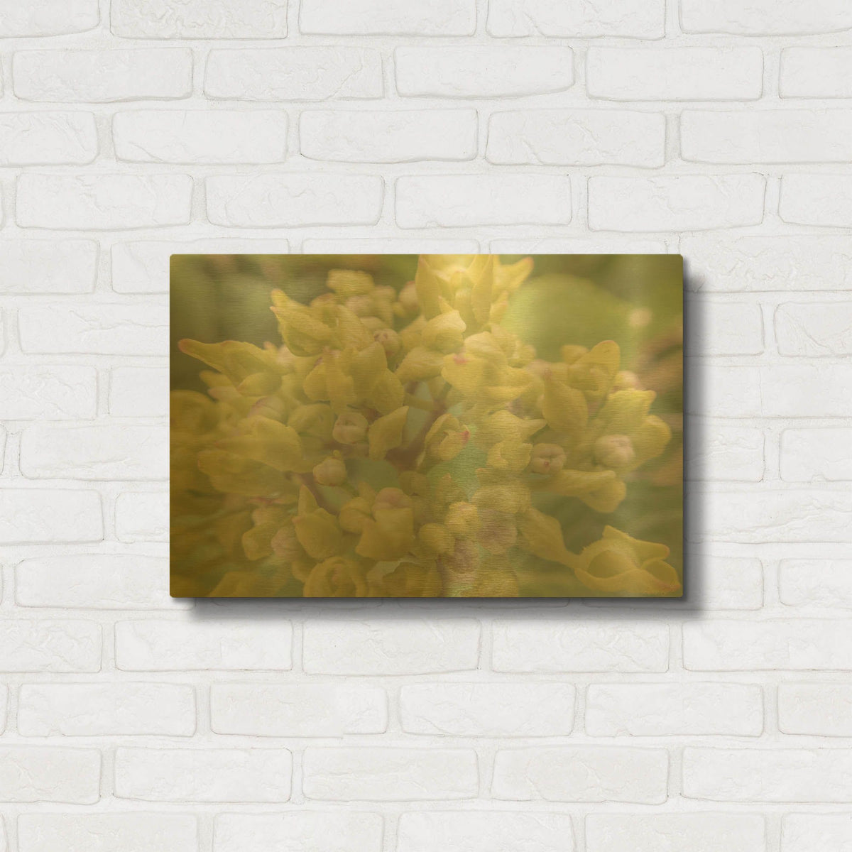 'Buds' By Life BeautifuLEE Gold Metal Wall Art