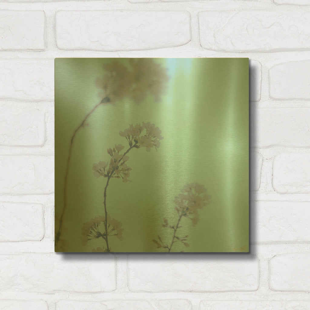 'Cherry Blossom Heaven 13' By Life BeautifuLEE Gold Metal Wall Art