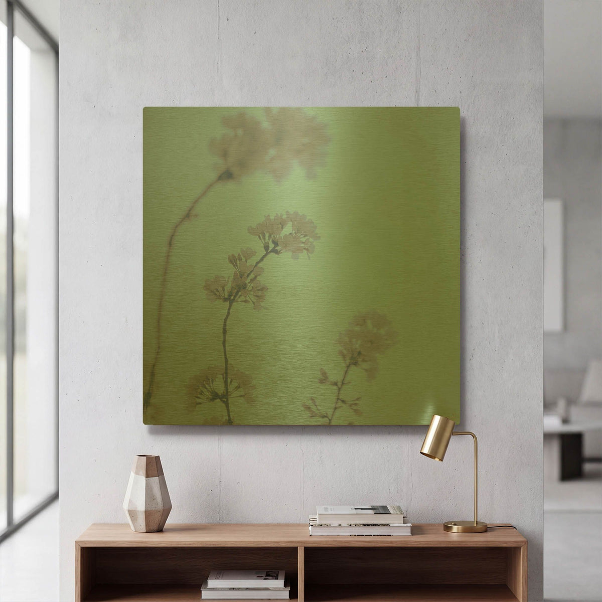 'Cherry Blossom Heaven 13' By Life BeautifuLEE Gold Metal Wall Art