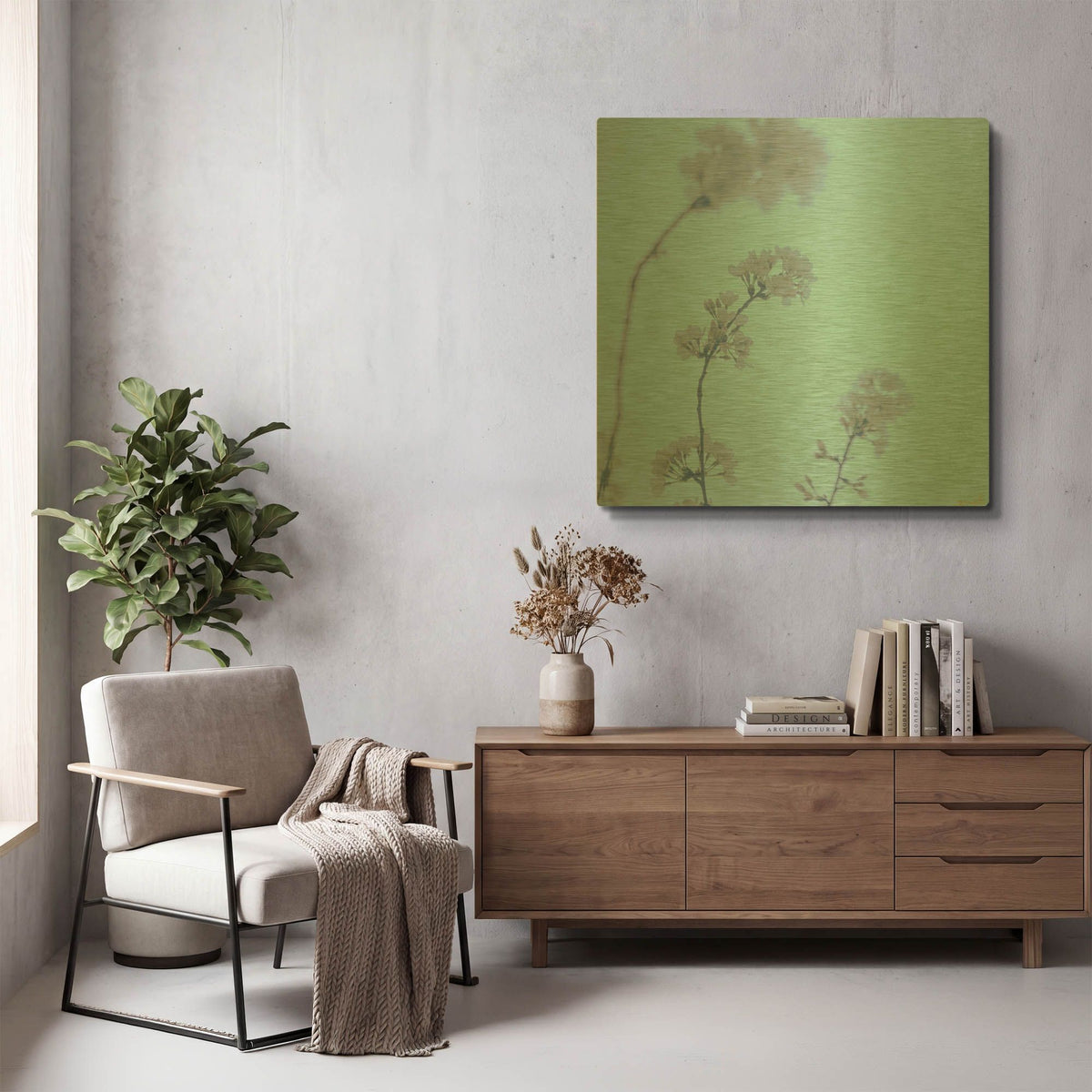 'Cherry Blossom Heaven 13' By Life BeautifuLEE Gold Metal Wall Art