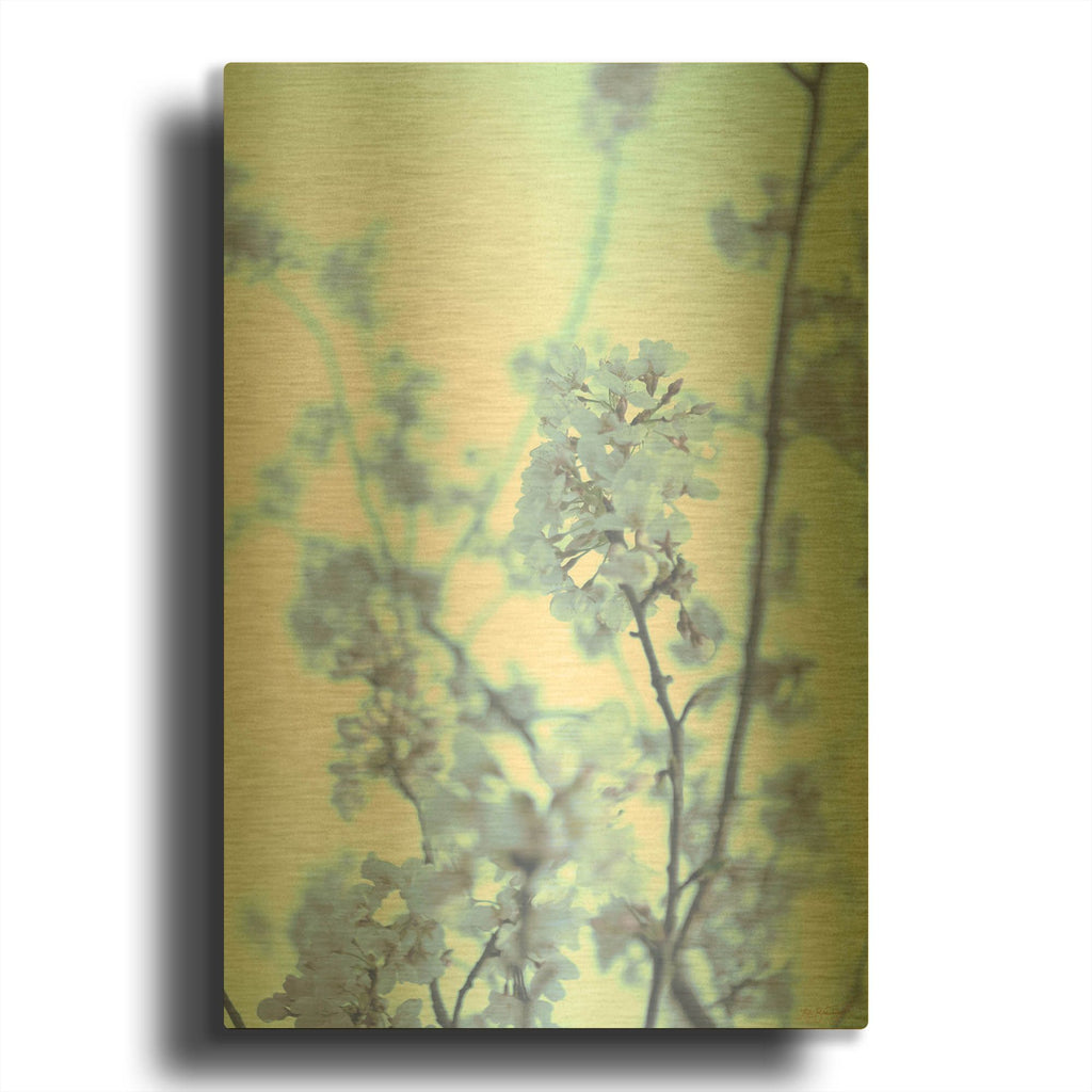 'Cherry Blossom Heaven' By Life BeautifuLEE Gold Metal Wall Art