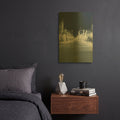 'City Lights - Old Town Glow' By Life BeautifuLEE Gold Metal Wall Art