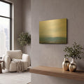 'Distant Icon' By Life BeautifuLEE Gold Metal Wall Art