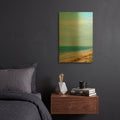 'Enjoying the Beach' By Life BeautifuLEE Gold Metal Wall Art