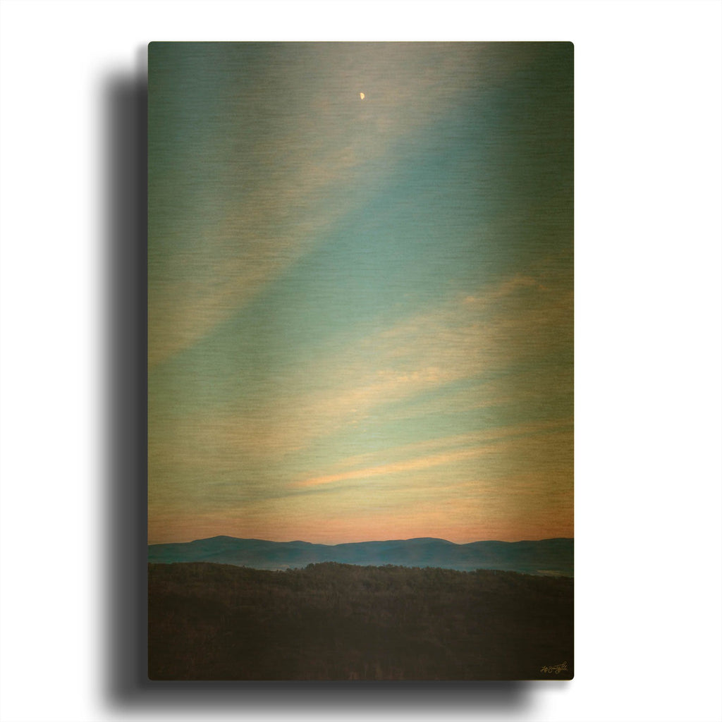 'Evening Beauty' By Life BeautifuLEE Gold Metal Wall Art