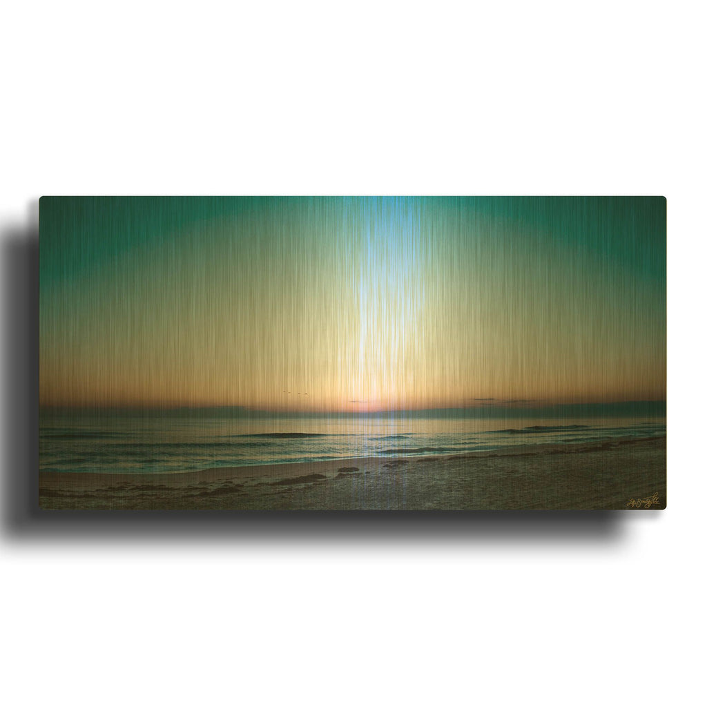 'Flying South' By Life BeautifuLEE Gold Metal Wall Art