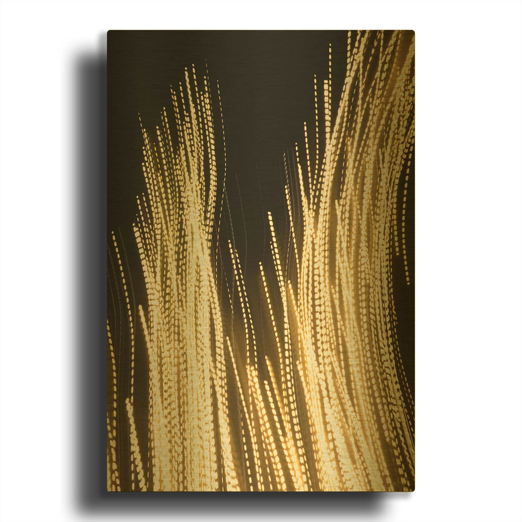 'Forest Of Lights' By Life BeautifuLEE Gold Metal Wall Art