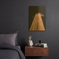 'Guitar Fretboard' By Life BeautifuLEE Gold Metal Wall Art