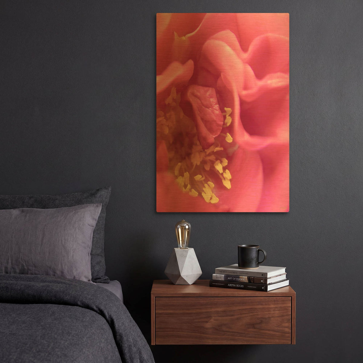 'Intimate Stare' By Life BeautifuLEE Gold Metal Wall Art