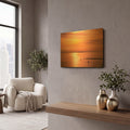 'Richest Golden Lagoon' By Life BeautifuLEE Gold Metal Wall Art