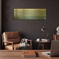 'Ridge Blue Sunset' By Life BeautifuLEE Gold Metal Wall Art