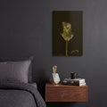 'Rose Xray 6' By Life BeautifuLEE Gold Metal Wall Art