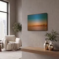 'Saturated Morning Glory' By Life BeautifuLEE Gold Metal Wall Art