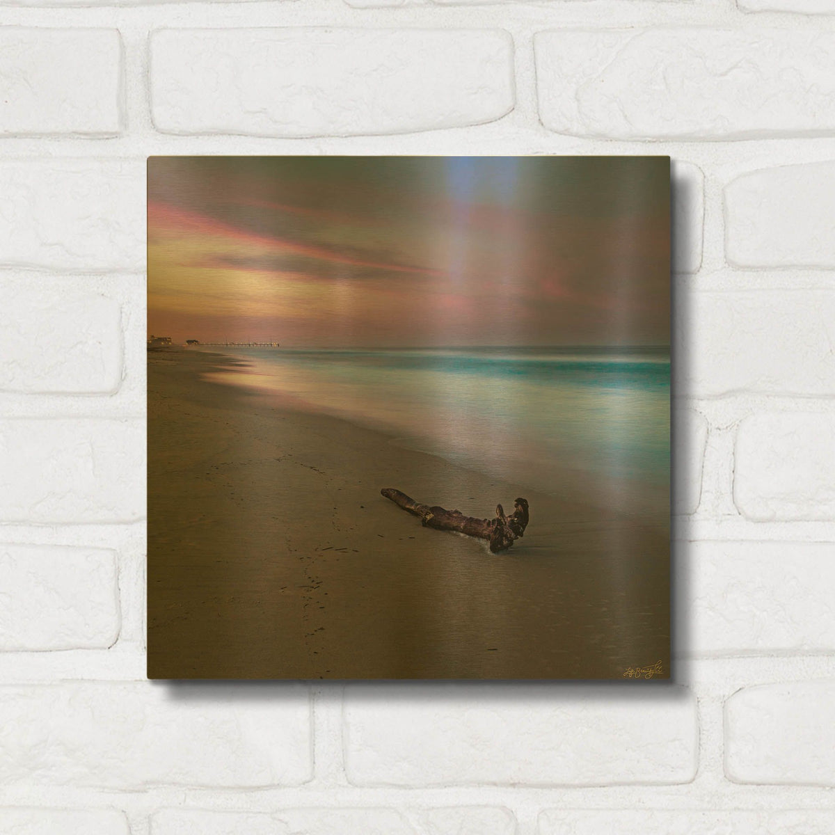 'Sculpure of Perfection' By Life BeautifuLEE Gold Metal Wall Art